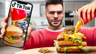 La Pire Vs Meilleure Recette TikTok ! (Burger Insectes)