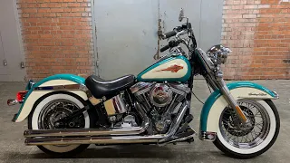 Harley-Davidson Heritage Softail Evo 80 after rebuild part.2 walk around