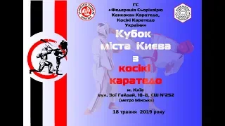 Кубок міста Києва (Україна) з Косікі каратедо  18 травня 2019