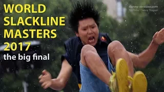 BEST TRICKLINE SLACKLINERS 2017 - World Slackline Masters final battle