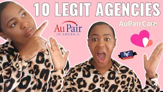 10 Legit AUPAIR Agencies!!!!