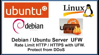 Ratelimit UFW and Protect your Webserver from DDoS Attacks
