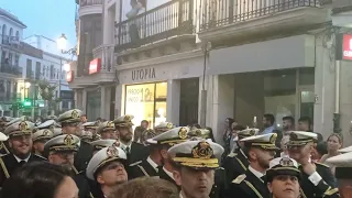 tres caídas de Triana en manos de Jesús  en la procesión del nazareno priego de Córdoba