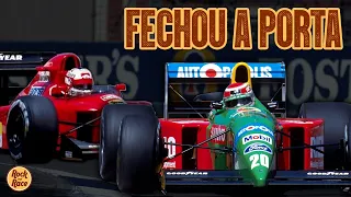 A Maior FECHADA de PORTA da FÓRMULA 1 | Nelson Piquet VS Nigel Mansell | GP da Austrália 1990