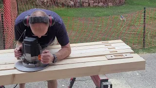 Zapfen und Schlitz Holzverbindungen mit der Oberfräse herstellen