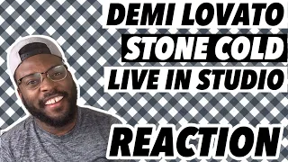 Demi Lovato - Stone Cold (Live In Studio) REACTION