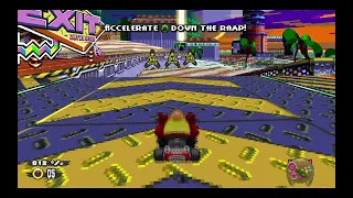 Dr. Robotnik's Ring Racers - Introduction & Most of the tutorial (Blind)