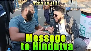 Direct Message to Hindu*tva - Mohammed Hijab & Ali Dawah Speaker's corner