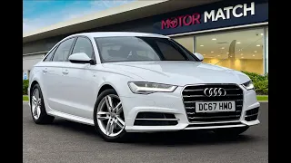 Used 2017 Audi A6 Saloon 2.0 TDI ultra S line S Tronic at Chester | Motor Match Used Cars for Sale