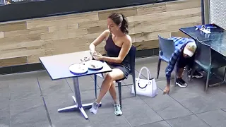 She Didn't Know That CCTV Camera Was Watching Them !