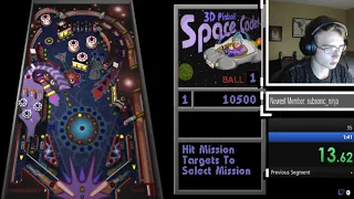 Mission Complete Speedrun - 3D Space Cadet Pinball