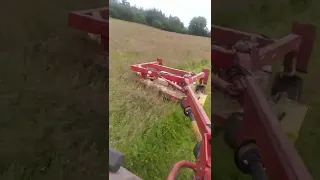 mowing with zetor