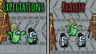 Among Us - Expectations VS Reality (Roles)