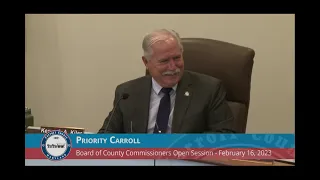 Board of Carroll County Commissioners Open Session Feb 16 2023