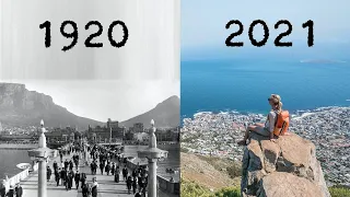 Evolution of Cape town 1920 - 2021 (South Africa)