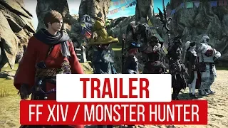 Final Fantasy XIV x Monster Hunter World - E3 2018 Collaboration Trailer