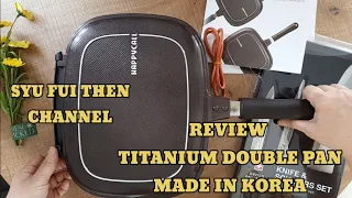 Review double pan happycall#doublepan#titanium#alatmasak#barangdapur #hobbymasak