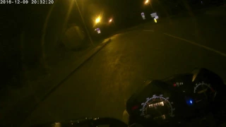 Night ride on Honda CB125F