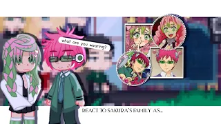 Naruto react to Sakura's family as... [1/4]