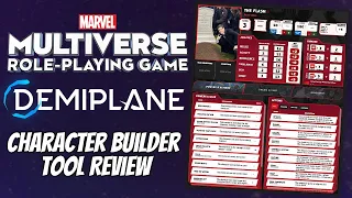 Are the Demiplane Marvel Multiverse Role-playing Game Character Builder Tools Good?