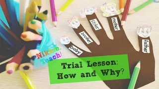 Trial lesson: ideas | Как провести пробный урок.