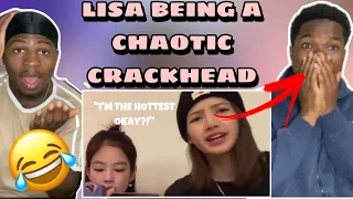 Lisa being a chaotic crackhead (funniest moments) BLACKPINK REACTION