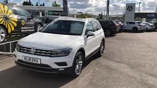 Volkswagen Tiguan SEL 4MOTION 2.0 TDI Pure White Used Car | Wrexham Volkswagen