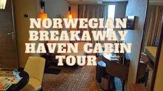 Norwegian Breakaway Haven & Forward Facing Penthouse Balcony Cabin Tour | Norwegian Breakaway 12706