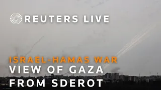 LIVE: View from Sderot as Israel prepares ground assault on Gaza