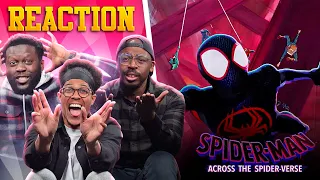 SPIDER-MAN: ACROSS THE SPIDER-VERSE Official Trailer Reaction