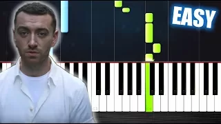 Sam Smith - Too Good At Goodbyes - EASY Piano Tutorial by PlutaX