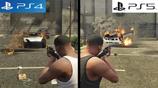 GTA 5 - PS5 VS PS4 | FRAUDE TOTAL