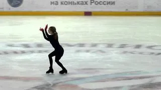 2012 Russian Nationals Ladies FS Practice, Julia Lipnitskaia