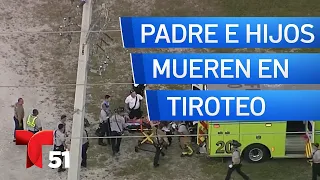 Padre y sus dos hijos son baleados mortalmente por un vecino en North Miami