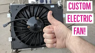 FC3S RX-7 Electric Fan Install