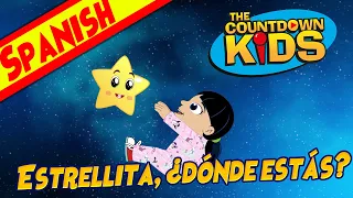 Estrellita, ¿dónde estás? (Twinkle, Twinkle, Little Star) - The Countdown Kids | Nursery Rhymes