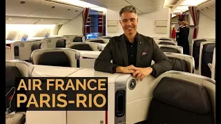 AIR FRANCE Paris-Rio de Janeiro BUSINESS CLASS on 777-200!