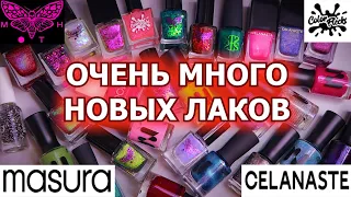 ПОКУПКИ ЛАКОВ ДЛЯ НОГТЕЙ | обычные лаки | Masura | Moth | Celanste | Color Flecks | Tintberry