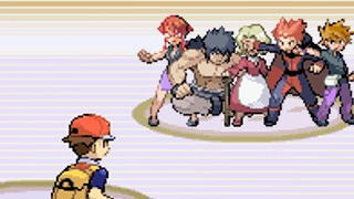 All Elite Four Battles!! [Pokemon LeafGreen]