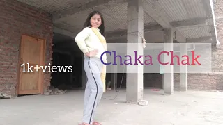 Chaka Chak Song Dance| Atrangi Re|Sara Ali Khan|Mountain Girl Aaradhya|