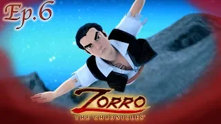 LOS CAÑONES DE MONTEREY | Las Crónicas del Zorro Capítulo 6 | Dibujos de super héroes