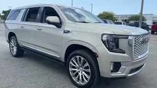 2022 GMC Yukon XL Denali SUV Pearl Beige