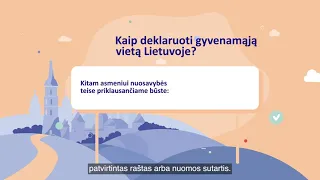 Renkuosi Lietuvą | Gyvenamosios vietos deklaravimas