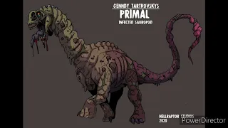 Genndy Tartakovsky's Primal Infected Sauropod (Argentinosaurus) Sound Effects (13+)