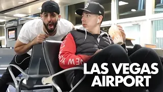 DISTURBING THE PEACE IN THE LAS VEGAS AIRPORT!