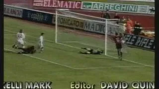 George Weah - Goals Monaco PSG & AC Milan