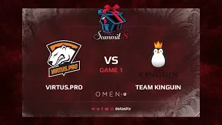 Virtus.pro против Team Kinguin, Первая карта, Play-off Dota Summit 8