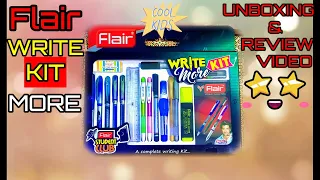 Flair Write Kit More | Flair Unboxing video | Flair kit Review | Flair Pen | Flair 18pce kit Review