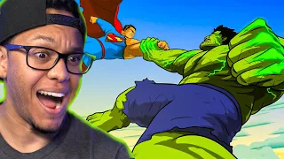 Reacting to Superman Vs Hulk (Part 3) Taming The Beast II