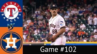 Astros VS Rangers Condensed Game 7/25/23